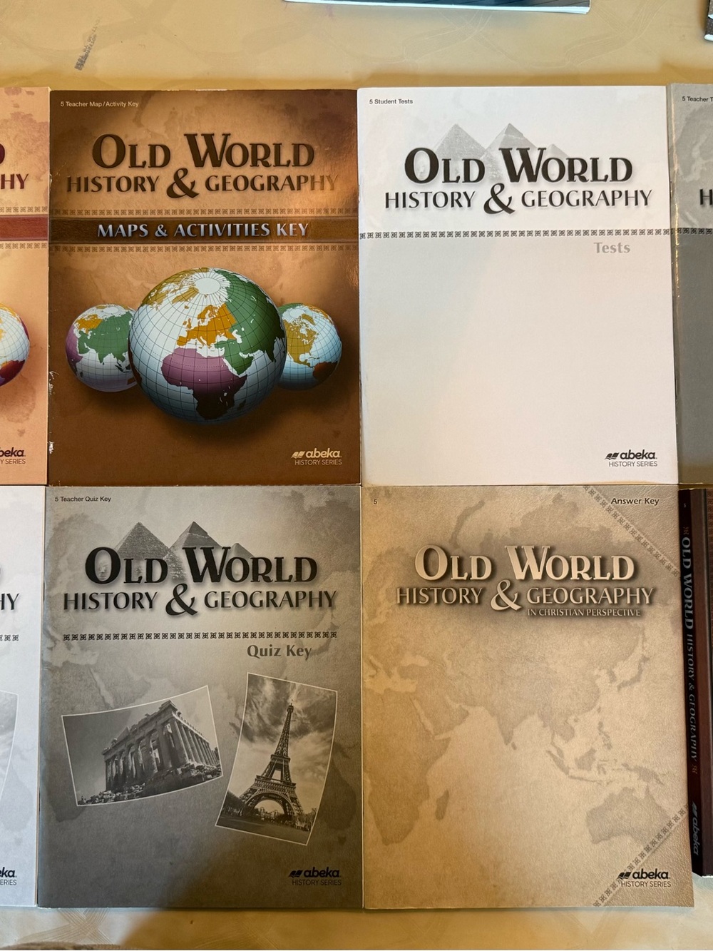 Abeka 5th grade History - Old World History & Geography